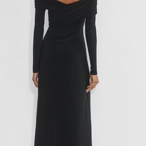 Aritzia Wilfred Ida Dress in Black